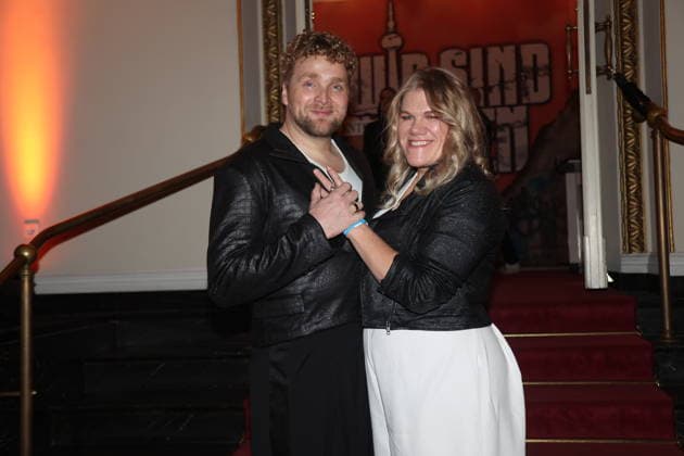 Gisa Flake and Knud Riepen at the 27th First Steps Awards ceremony in 2026 at the Theater des Westens in Berlin, October 5, 2026 Copyright: xAgenturxMatthiasxWehnertx xM.xGränzdörferx