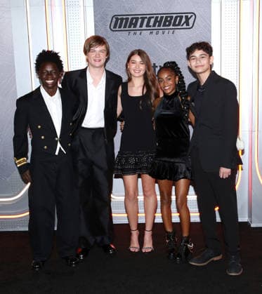 Apple Original Films Matchbox The Movie New York Premiere Aiden Stoxx, Graham Harvey, Reagan Marum, Braxton Paul and Max Fox attending Apple Original Films Matchbox The Movie New York Premiere held at AMC Lincoln Square on October 5, 2026 in New York City, NY New York City AMC Lincoln Square NY USA Copyright: xStevenxBergman AFF-USA.COMx