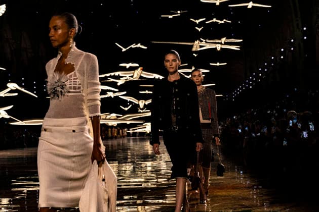 Chanel Ready-to-Wear Spring Summer 2027 fashion show at the Grand Palais in Paris during Fashion Week on October 5, 2026, Paris, France  Copyright: xAgencex xBestimagexAgencex xBestimagex