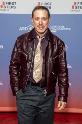 ABB FIRSTSTEPS: Timo Jacobs walks the red carpet at the 2026 FIRST STEPS Awards ceremony at the Theater des Westens on October 5, 2026, in Berlin, Germany