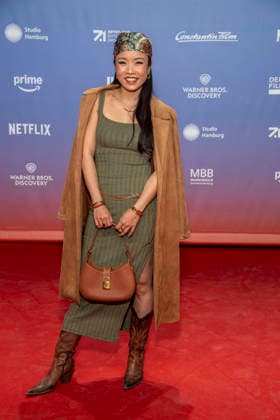 ABB FIRSTSTEPS Trang Le Hong on the red carpet at the 2026 FIRST STEPS Awards ceremony at the Theater des Westens on October 5, 2026, in Berlin, Germany