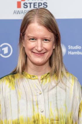 ABB FIRSTSTEPS: Stephanie Stremler walks the red carpet at the 2026 FIRST STEPS Awards ceremony at the Theater des Westens on October 5, 2026, in Berlin, Germany