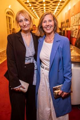 ABB FIRSTSTEPS Emilia Zieser and Petra Zieser attended the party held in conjunction with the 2026 FIRST STEPS Awards ceremony at the Theater des Westens on October 5, 2026, in Berlin, Germany