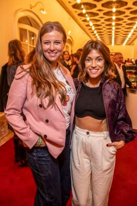 ABB FIRSTSTEPS: Nina Eichinger and Anna Julia Antonucci attended the party held in conjunction with the 2026 FIRST STEPS Awards ceremony at the Theater des Westens on October 5, 2026, in Berlin, Germany