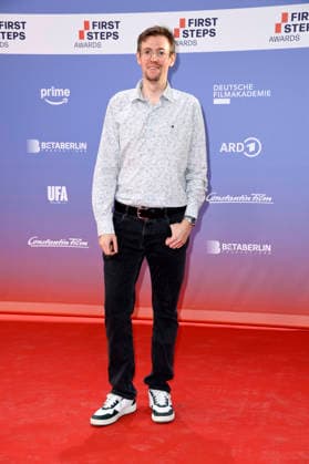 David Sick at the 27th First Steps Awards ceremony in 2026 at the Theater des Westens in Berlin, October 5, 2026 Foto:xN.xKubelkax xFuturexImagex first_steps_6002