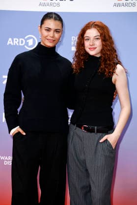 Tomomi Themann with a guest at the 27th First Steps Awards ceremony in 2026 at the Theater des Westens in Berlin, October 5, 2026 Foto:xN.xKubelkax xFuturexImagex first_steps_6058