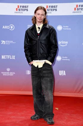 Filip Schnack at the 27th First Steps Awards ceremony in 2026 at the Theater des Westens in Berlin, October 5, 2026 Foto:xN.xKubelkax xFuturexImagex first_steps_6059
