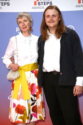 Anna Stieblich and Johannes Scheidweiler at the 27th First Steps Awards ceremony in 2026 at the Theater des Westens in Berlin, October 5, 2026 Foto:xN.xKubelkax xFuturexImagex first_steps_6159