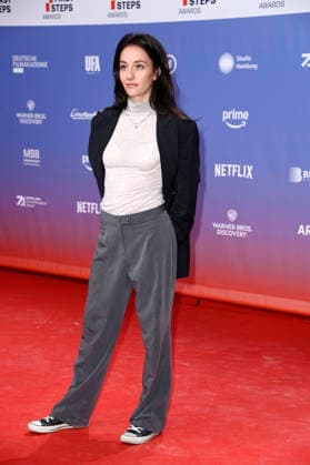 Marie Bloching at the 27th First Steps Awards ceremony in 2026 at the Theater des Westens in Berlin, October 5, 2026 Foto:xN.xKubelkax xFuturexImagex first_steps_6183