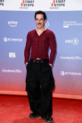 Nico Stank at the 27th First Steps Awards ceremony in 2026 at the Theater des Westens in Berlin, October 5, 2026 Foto:xN.xKubelkax xFuturexImagex first_steps_6189