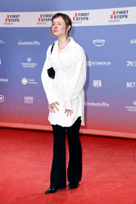 Linda Belinda Podszus at the 27th First Steps Awards ceremony in 2026 at the Theater des Westens in Berlin, October 5, 2026 Foto:xN.xKubelkax xFuturexImagex first_steps_6229