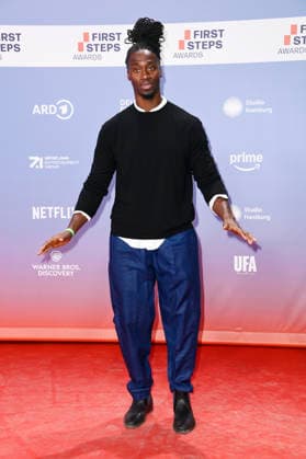 Eugene Boateng at the 27th First Steps Awards ceremony in 2026 at the Theater des Westens in Berlin, October 5, 2026 Foto:xN.xKubelkax xFuturexImagex first_steps_6256