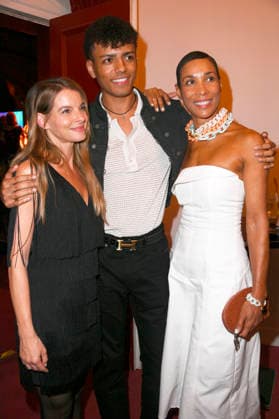 Yvonne Catterfeld, Louis Philippson, and Annabelle Mandeng at the 27th First Steps Awards ceremony in 2026 at the Theater des Westens in Berlin, October 5, 2026 Foto:xN.xKubelkax xFuturexImagex first_steps_6262