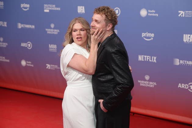 Gisa Flake and Knud Riepen at the 27th First Steps Awards ceremony in 2026 at the Theater des Westens in Berlin, October 5, 2026 Copyright: xAgenturxMatthiasxWehnertx xM.xGränzdörferx