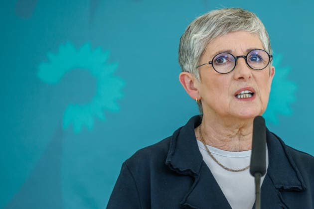 Alliance 90 The Greens in the Bundestag Britta Haßelmann of Alliance 90 The Greens in the Bundestag on October 6, 2026, in Berlin, Berlin, Berlin, Germany, Reichstag