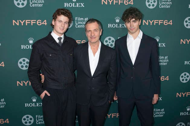 Harper Heyman, David Heyman, and Guilo Heyman at the premiere of the film *Artificial* at the 64th New York Film Festival at Alice Tully Hall in Lincoln Center, New York, October 5, 2026 Foto:xJ.xShorex xFuturexImagex artificial_6025