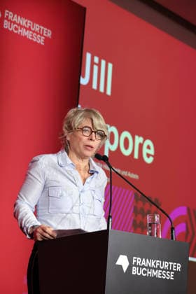 October 6, 2026, Frankfurt am Main, Germany, Frankfurt Book Fair: Opening press conference of the Frankfurt Book Fair featuring Jill Lepore, American historian