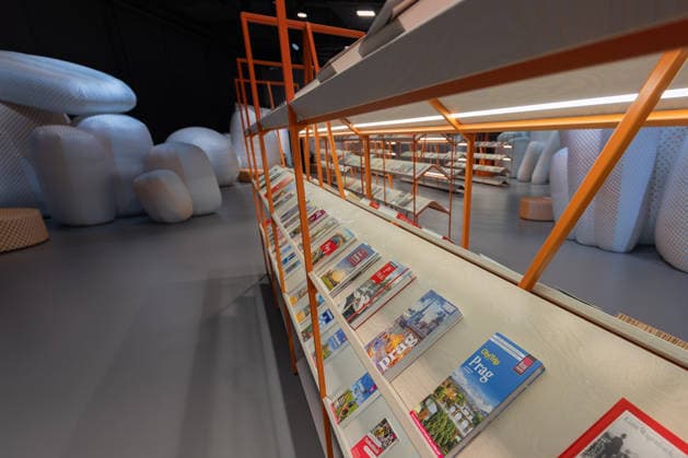 Frankfurt Book Fair 2026: Pavilion of the Guest of Honor, the Czech Republic; Frankfurt am Main, Hesse, Germany; Exhibition Grounds