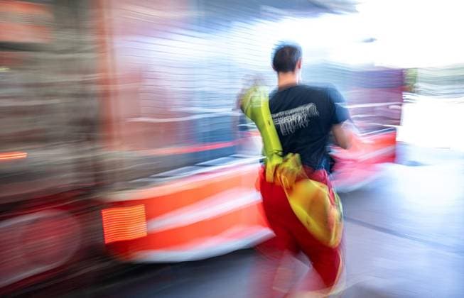 THÜRINGER LANDESREGIERUNG TRITT ERSTMALS ZUM SICHERHEITSKABINETT ZUSAMMEN ** NUR FÜR REDAKTIONELLE ZWECKE ** EDITORIAL USE ONLY **<p>06 10 2026-Erfurt: Die Thüringer Landesregierung kommt im Gefahrenabwehrzentrum Süd in Erfurt erstmals zu einem Sicherheitskabinett zusammen. Gemeinsam mit Vertretern der Sicherheitsbehörden und der Bundeswehr berät das Kabinett über den Schutz vor hybriden Bedrohungen, Cyberangriffen und Drohnen sowie über Krisenvorsorge und den Operationsplan Deutschland. Ministerpräsident Mario Voigt, Innenminister Georg Maier und Finanzministerin Katja Wolf informieren anschließend über die Ergebnisse. im Foto: Kurz vor Beginn der Regierungsmedienkonferenz muss die Feuerwehr zu einem Einsatz ausrücken. ( De Copyright: SaschaxFromm doc87wulw9y8tk1e9dvikjw ,EDITORIAL USE ONLY