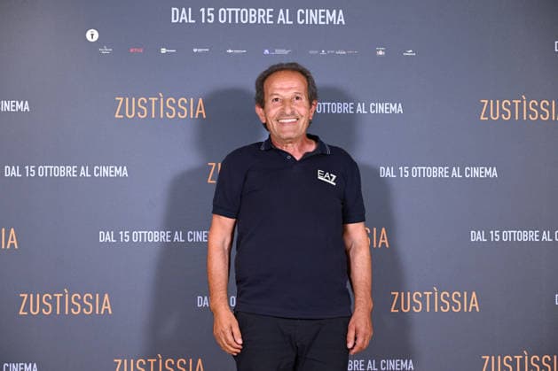 October 6, 2026, Rome, Rome, Italy: Beniamino Zuncheddu during the photocall for the presentation of the film Zustissia, inspired by his story and the longest miscarriage of justice in Italian history, 33 years of wrongful imprisonment. Rome, October 6, 2026 Rome Italy  - ZUMAa289 20261006_zia_a289_113 Copyright: xMariaxLauraxAntonellix xAgfx