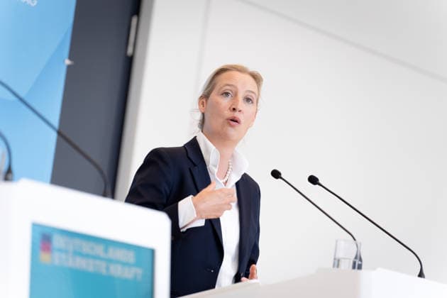AfD, Alice Weidel, Tino Chrupalla, Bundestag, Bundestag parliamentary group, AfD, press statement, chairwoman, national spokesperson, Alice Weidel, chairman, national spokesperson, Tino Chrupalla, Berlin, Berlin, GER