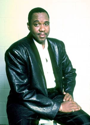 Freddie Jackson during a photo session at American Bandstand 1985 Copyright: xRonxWolfsonxx xMediaPunchx