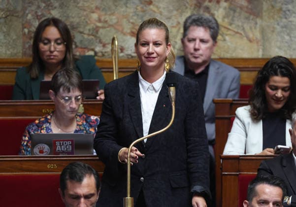 AssembleÌe Nationale - QAG du 6 octobre 2026 Mathilde Panot SÃ ance des Questions d ActualitÃ s au Gouvernement Ã l AssembleÌe Nationale Ã Paris, le 6 octobre 2026. Current Affairs Question Period with the Government at the National Assembly in Paris, October 6, 2026.  Copyright: xFabricexChasseryx