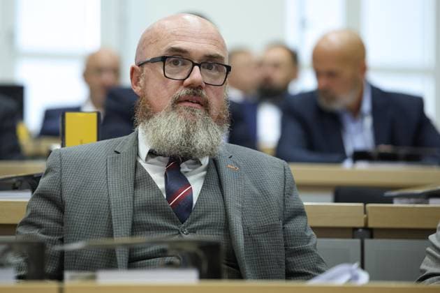 Magdeburg, Saxony-Anhalt, Germany, October 6, 2026: Inaugural session of the state parliament. Hans Thomas Tillschneider, AfD. Photo by Ronny Hartmann, Pool Copyright: xRonnyxHartmann,xPool dtsxNachrichtenagenturx dts_137466