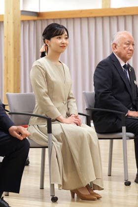 Princess Kako in Kyoto Pref. Japan s Princess Kako watches a Ningyo Joruri traditional puppet theater performance in Kyotamba in Kyoto Prefecture, western Japan, on Oct. 6, 2026. (Pool photo)  A14AA0005630339P