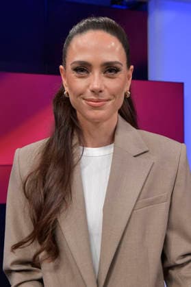 Franca Lehfeldt on the ARD talk show *maischberger* at the Berlin Adlershof studio, Berlin, October 6, 2026 Foto:xM.xBehrensx xFuturexImagex maischberger0610_6014