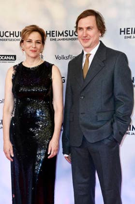 Martina Gedeck and Lars Eidinger at the premiere of the film *Heimsuchung* at Kino International in Berlin, October 6, 2026 Foto:xN.xKubelkax xFuturexImagex heimsuchung_6054