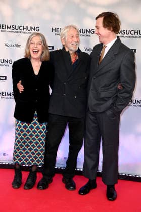Angela Winkler, Wigand Witting, and Lars Eidinger at the premiere of the feature film *Heimsuchung* at Kino International in Berlin, October 6, 2026 Foto:xN.xKubelkax xFuturexImagex heimsuchung_6075