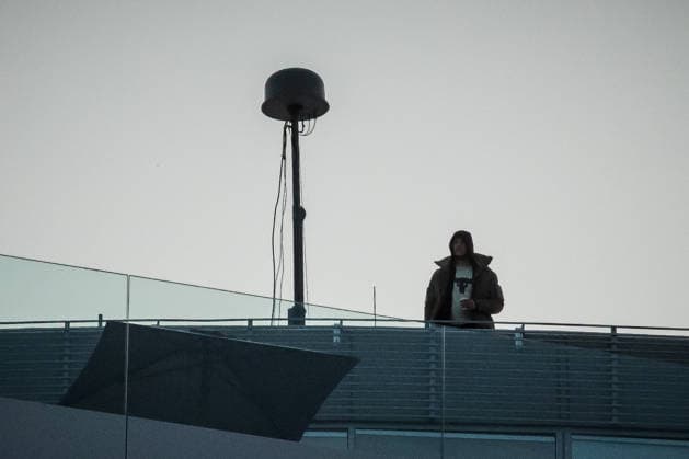 EU MED9 Summit Security personel on guard around Radisson Blu Resort & Spa during EU MED9 summit in Split, Croatia on October 7, 2027.  ZvonimirxBarisin PIXSELL