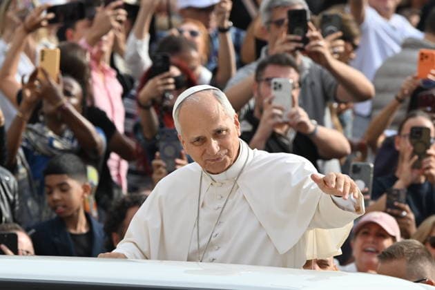 RECORD DATE NOT STATED Italy, Rome,Vatican 2026-10-07 : Pope Leo XIV during his weekly general audience in St Peter s Square Italy, Rome,Vatican 2026-10-07 : Pope Leo XIV during his weekly general audience in St Peter s Square Copyright alessia.giuliani CPP EDITORIAL USE ONLY - NO BOOKS Copyright: xAlessiaxGiuliani Catholicpressphotox