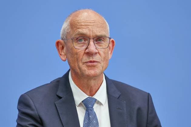 Berlin, Germany, October 7, 2026 Federal Press Conference Study on the Security of Artificial Intelligence in the German Economy: Risks, AI Security Incidents, Protective Measures Dirk Stenkamp, President of TÜV Verband e.V. Copyright: xdtsxNachrichtenagenturx dts_137487