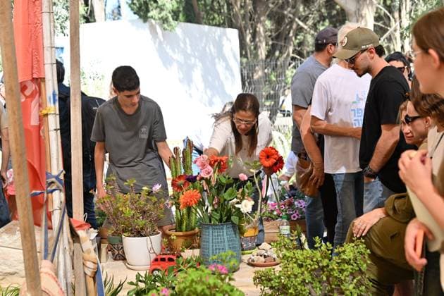 October 7, 2026, Kfar Aza, Israel: KFAR AZA, ISRAEL, OCTOBER 7, 2026: Residents and families gather for a memorial ceremony at Kibbutz Kfar Aza at 6:29 a.m., marking three years since the Hamas-led attack on southern Israel on October 7, 2023. Kfar Aza, a community near the Gaza border, was among the Israeli communities hardest hit during the assault. The ceremony began at the time the attack started three years earlier as communities across southern Israel held commemorations for the victims. Photo JNA Press. Kfar Aza Israel - ZUMAq101 20261007_zna_q101_027 Copyright: xPaulinaxPatimerx
