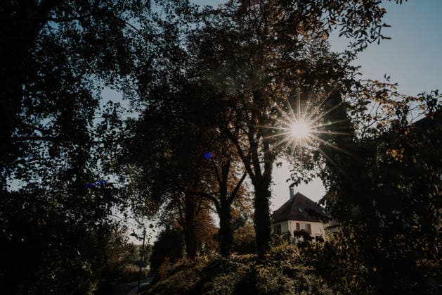 Sunshine Instead of Autumn Gray: Kehl Enjoys Mild October Weather; Sunny and, for this time of year, mild autumn weather on W Copyright: x xonw-imagesx x-x