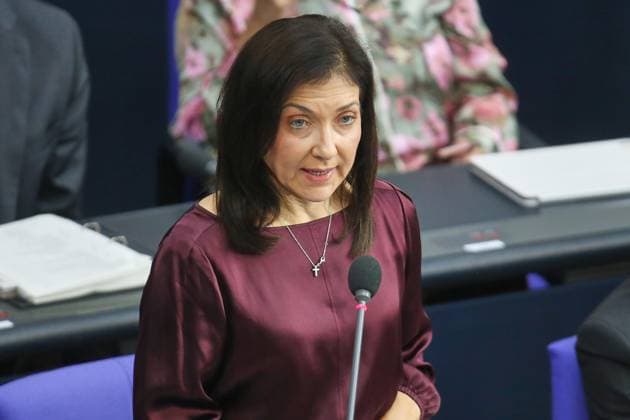 Berlin, Germany, October 7, 2026 German Bundestag 98th Session of the Bundestag Federal Minister for Economic Affairs and Energy Katherina Reiche, CDU Copyright: xdtsxNachrichtenagenturx dts_137518