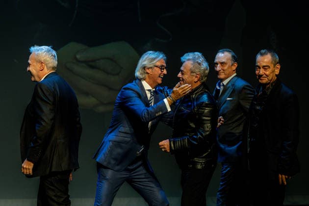 3rd Annual Hispanic Influence Awards: The band Hombres G receives an award during the 3rd Annual Hispanic Influence Awards ceremony on October 7, 2026, in Madrid, Spain. The main objective of the Hispanic Influence Awards is to recognize excellence, talent, creativity, and leadership of individuals and institutions that strengthen the ties between the Spanish-speaking community and promote Hispanic values on a global scale. OCTOBER 7, 2026 HISPANIC INFLUENCE AWARDS SPANISH-SPEAKERS HISPANIC IDENTITY Madrid Madrid, Spain  Copyright: xRicardoxRubiox 7827293