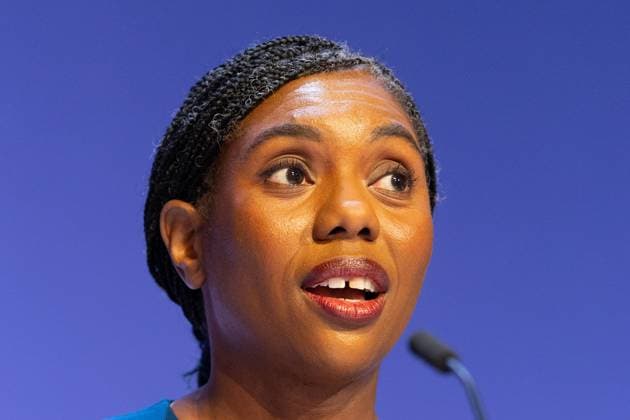 Conservative Party Conference, Day 4, The ICC Birmingham, UK - 07 Oct 2026 Kemi Badenoch, leader of the Conservative delivers her keynote speech on the final day (day four), of the UK Conservative Party Conference in Birmingham The Conservative Party leader, Kemi Badenoch s gives her keynote speech at the International Convention Centre on the final day (day four) of the Conservative Party Conference at the International Convention Centre in Birmingham. The Conservative Party opened its annual conference under the slogan Stronger economy, stronger country Birmingham United Kingdom Copyright: xPhilxLewisx xSOPAxImagesx Phil-Lewis-1456709