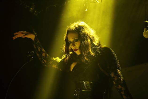 Alexandra Ashley Hughes, also known as Allie X, at a concert at the Metropol in Berlin, October 7, 2026 Allie X Concert Berlin