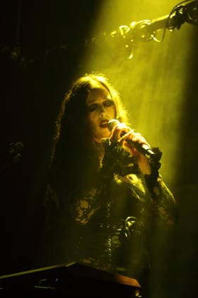 Alexandra Ashley Hughes, also known as Allie X, at a concert at the Metropol in Berlin, October 7, 2026 Allie X Concert Berlin