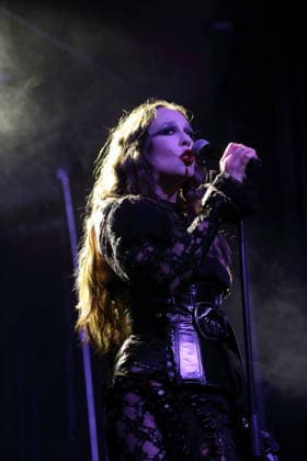 Alexandra Ashley Hughes, also known as Allie X, at a concert at the Metropol in Berlin, October 7, 2026 Allie X Concert Berlin