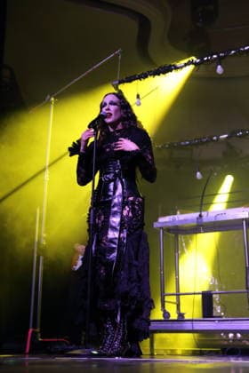 Alexandra Ashley Hughes, also known as Allie X, at a concert at the Metropol in Berlin, October 7, 2026 Allie X Concert Berlin