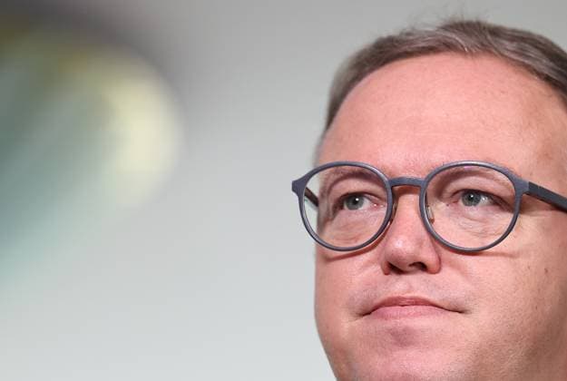 Thuringian State Parliament Statement by Minister-President Mario Voigt (CDU), October 7, 2026, Erfurt, Thuringian State Parliament, Statement by Minister-President Mario Voigt (CDU); he has withdrawn the lawsuit and accepts the revocation of his doctoral degree