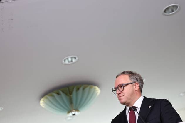 Thuringian State Parliament Statement by Minister-President Mario Voigt (CDU), October 7, 2026, Erfurt, Thuringian State Parliament, Statement by Minister-President Mario Voigt (CDU); he has withdrawn the lawsuit and accepts the revocation of his doctoral degree