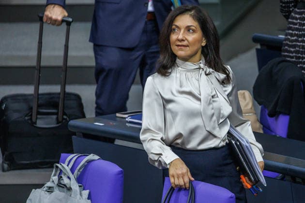 Bundestag: Katherina Reiche (CDU), Federal Minister for Economic Affairs and Energy, at the German Bundestag on October 8, 2026, in Berlin, Berlin, Berlin, Germany, Bundestag