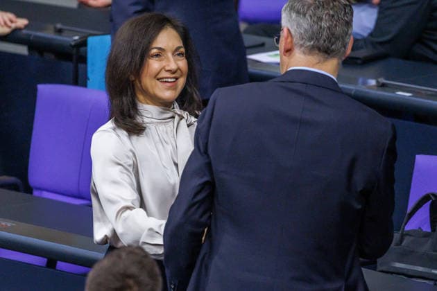 Bundestag: Katherina Reiche (CDU), Federal Minister for Economic Affairs and Energy, at the German Bundestag on October 8, 2026, in Berlin, Berlin, Berlin, Germany, Bundestag