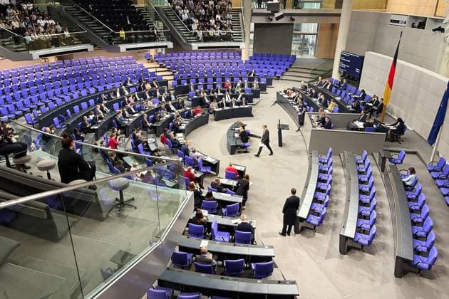 Berlin, Germany, October 8, 2026 German Bundestag 99th Session of the Bundestag View of the Plenary Hall Copyright: xdtsxNachrichtenagenturx dts_137540