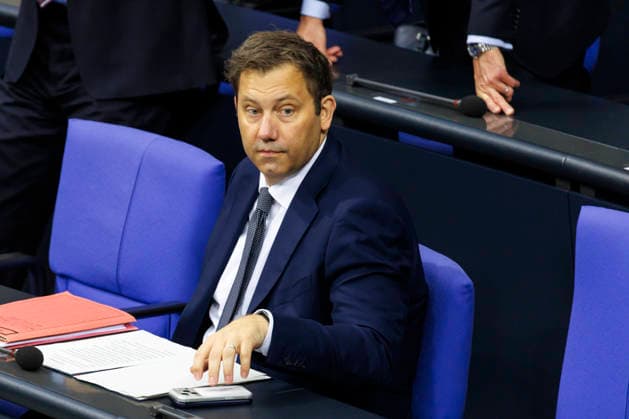 Lars Klingbeil, Federal Minister of Finance, speaks before the Bundestag on income tax reform. Berlin, October 8, 2026. Photographed on behalf of the Federal Ministry of Finance. Berlin, Germany Copyright: xThomasxImox